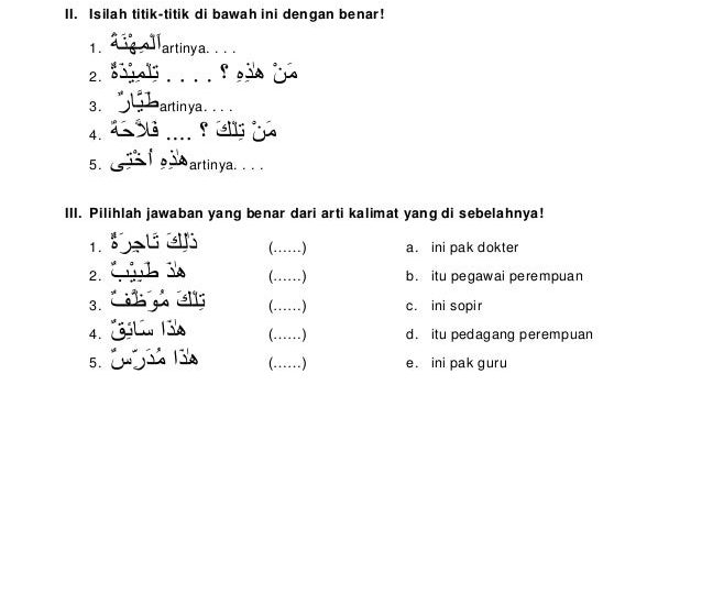 5 Rahasia Mudah Memahami Soal Bahasa Arab MI Kelas 2 Agar Anak Cepat Mahir dan Pintar