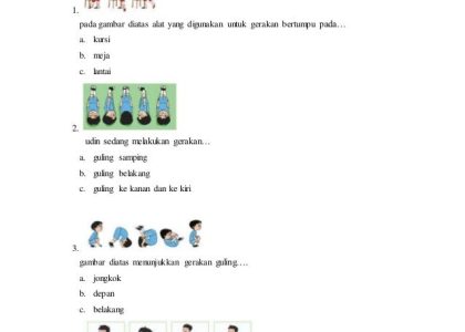 7 Rahasia Latihan Contoh Soal Ujian SD Kelas 1 Semester 2 Agar Anak Pasti Dapat Nilai A
