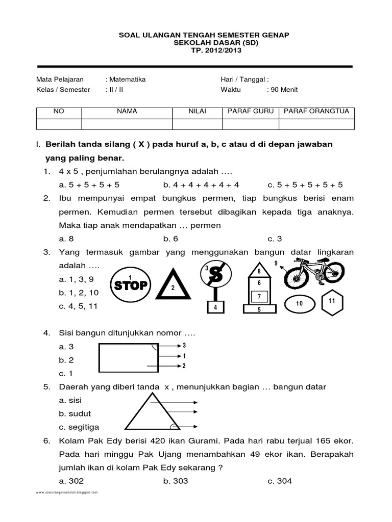 7 Rahasia Latihan Soal Pelajaran Kelas 2 SD Agar Anak Semakin Cerdas dan Percaya Diri