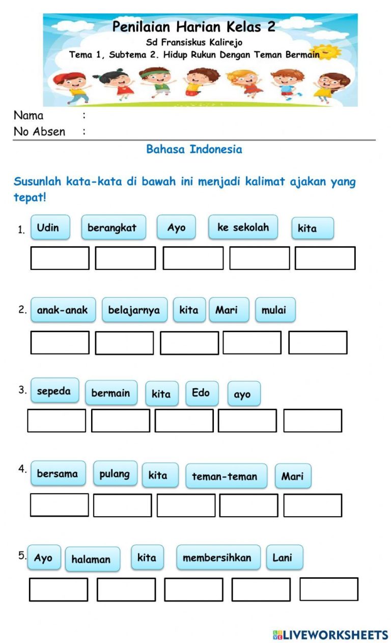 Ternyata Ini 5 Rahasia Soal Kelas 2 SD Bahasa Indonesia yang Wajib Diketahui Orang Tua