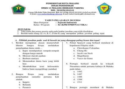 Wajib Tahu! 50 Soal Sejarah Peminatan Pilihan Ganda Kelas XI Semester 2 Latihan Ujian 2026